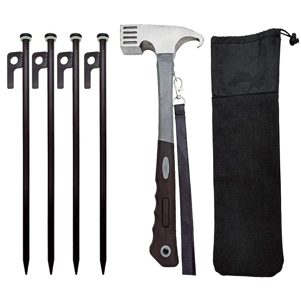 4/8 pièces - Sardine tente avec kit de fixation