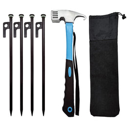 4/8 pièces - Sardine tente avec kit de fixation - 30 cm