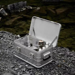Bac de rangement en alliage d'aluminium 30-80L - Vignette | Tente Univers