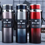 Gourde materiel inox type thermos - 1L - Vignette | Tente Univers