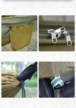 Hamac moustiquaire en nylon avec support - 290x140cm - Vignette | Tente Univers