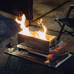 Incinérateur de combustion en acier inoxydable pour camping - Vignette | Tente Univers