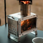 Poêle de camping à bois - Vignette | Tente Univers