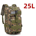 Sac de randonnée 25-50L style militaire - Vignette | Tente Univers
