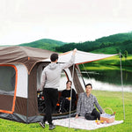 Tente 4 saisons avec auvent pour camping - 8 places - Vignette | Tente Univers