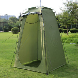 Tente de douche pliable camping trekking verte