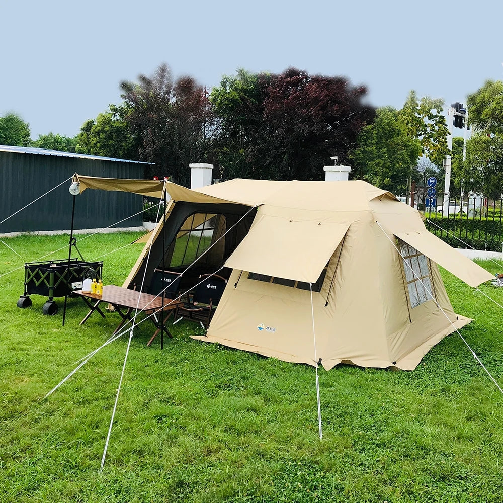 tente 2 chambres de jardin à deux avec auvent intégré Model:C250 Whirlpool trifft Sonnenschutz ☀ Photochromic
