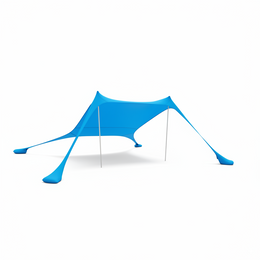 Tente de plage en voile pare-soleil
