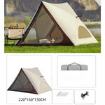 Tente de plage pop-up légère protection UV avec armature diagonale - Vignette | Tente Univers