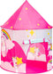 Tente enfant pop up pliable type château - Rose/Bleu 53x41cm