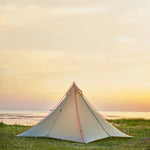 Tente tipi hexagonale pyramide ultralégère pour le camping - 4 places - Vignette | Tente Univers