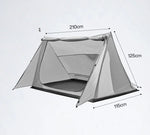 Tente trekking coupe-vent et ultralégère sans arceaux - 2 places - Vignette | Tente Univers