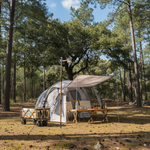 Tente tunnel type bivouac avec auvent - 4 places - Vignette | Tente Univers