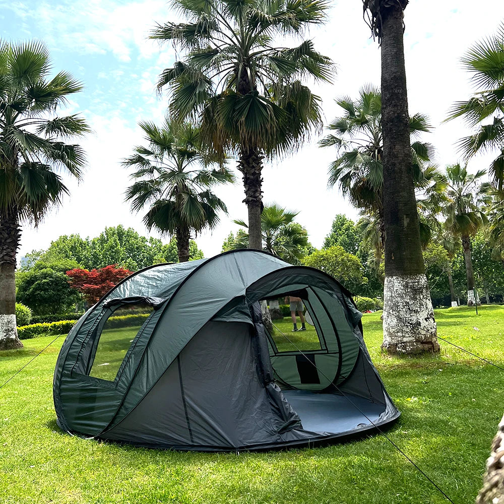 tente tunnel Tente tunnel à ouverture rapide, étanche, pop-up pour camping et batea