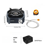 Réchaud infrarouge 4000W portable à gaz léger pour camping et randonnée - Vignette | Tente Univers