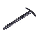 10 pièces - Sardine tente vissables pour tente de camping et jardin - 14,5x7cm - Vignette | Tente Univers