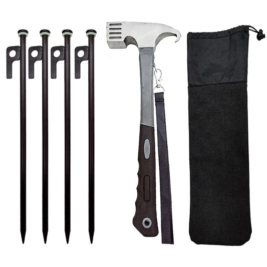 4/8 pièces - Sardine tente avec kit de fixation - 30 cm