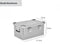 Bac de rangement en alliage d'aluminium 30-80L