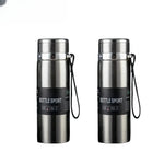 Gourde materiel inox type thermos - 1L - Vignette | Tente Univers