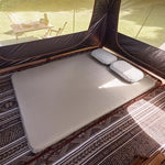 Matelas gonflable beige pour tente de camping - simple/double - Vignette | Tente Univers