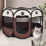 Tente pour chat type parc pliable aéré - Vignette | Tente Univers