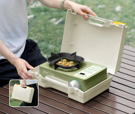 Poêle de camping petit format