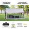 Tente moustiquaire familiale imperméable avec protection solaire pour camping - 8 places