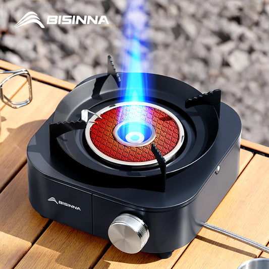 Réchaud infrarouge 4000W portable à gaz léger pour camping et randonnée