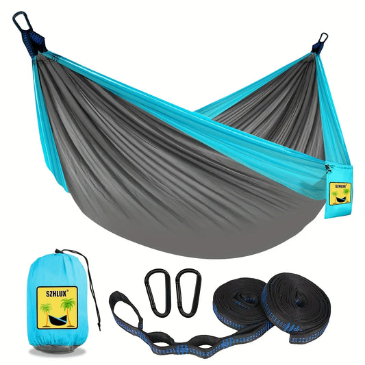 Hamac double bivouac en nylon pour camping, randonnée et jardin