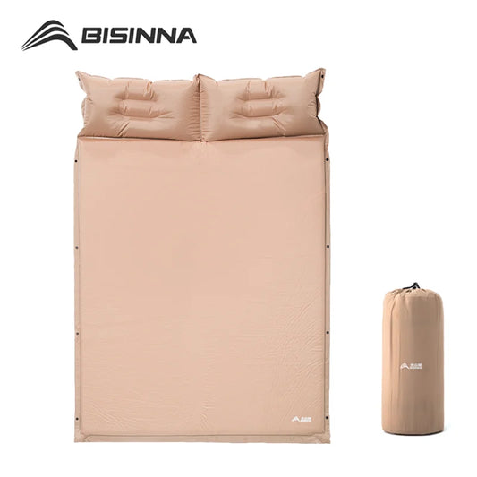 Matelas gonflable ultraléger modulable pour camping et randonnée - Simple/Double