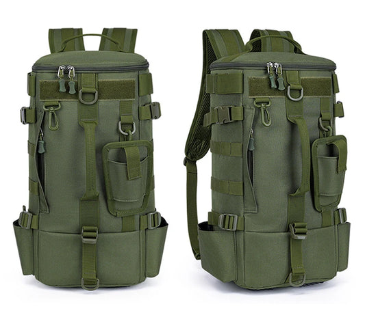 Sac de randonnée type tactique multifonction avec porte canne
