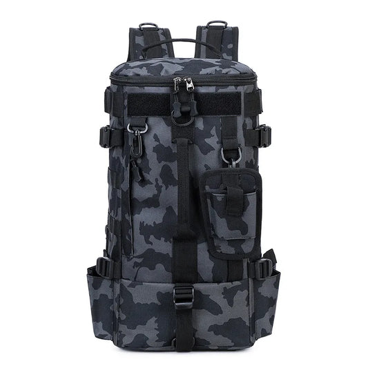 Sac de randonnée type tactique multifonction avec porte canne
