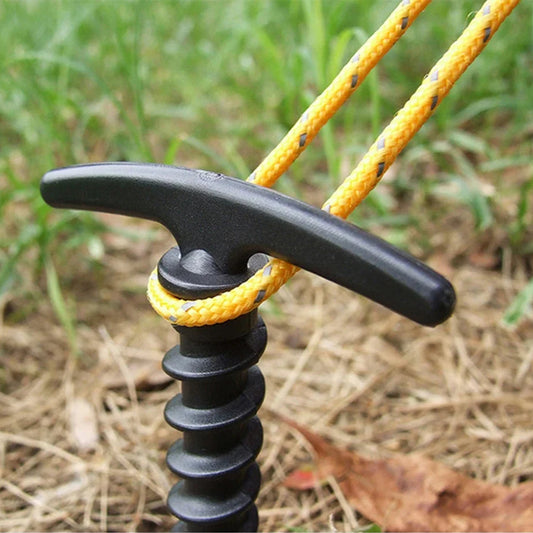 10 pièces - Sardine tente vissables pour tente de camping et jardin - 14,5x7cm
