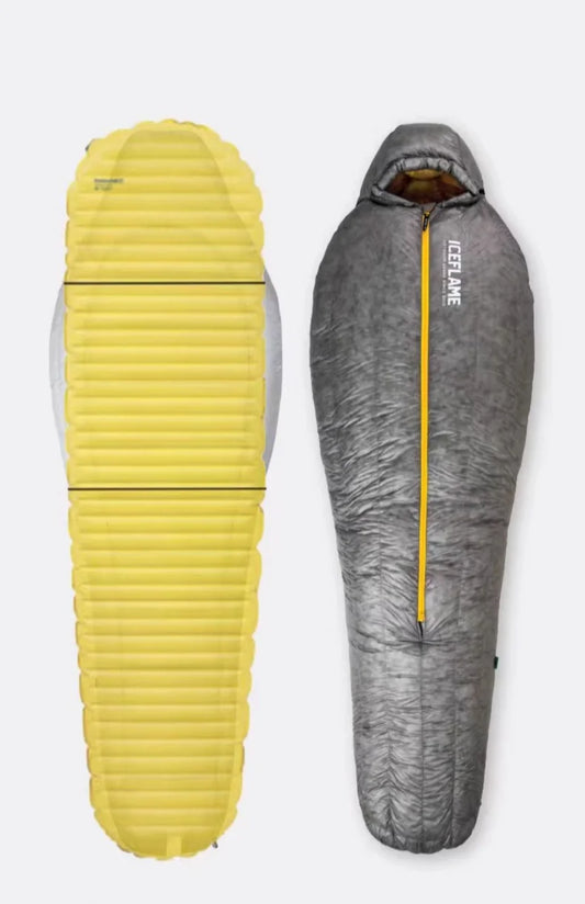 Sac de couchage en duvet ultraléger pour trekking et alpinisme - SD400