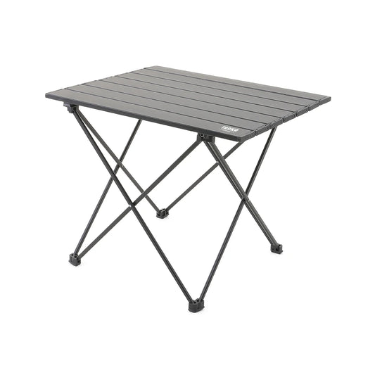 Table de camping pliante noir portable pour randonnée pêche et camping