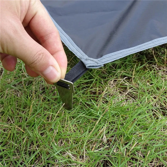 Tapis de sol tente imperméable noir