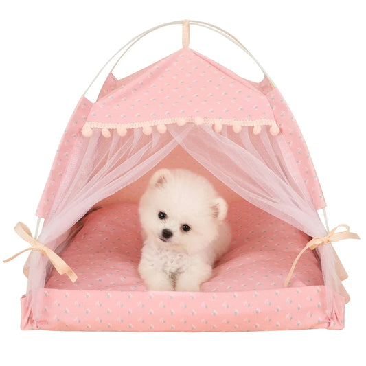 Tente de lit confortable pour petits animaux