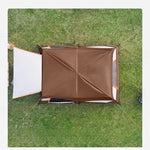 Tente 4 saisons avec auvent pour camping - 4 places - Vignette | Tente Univers