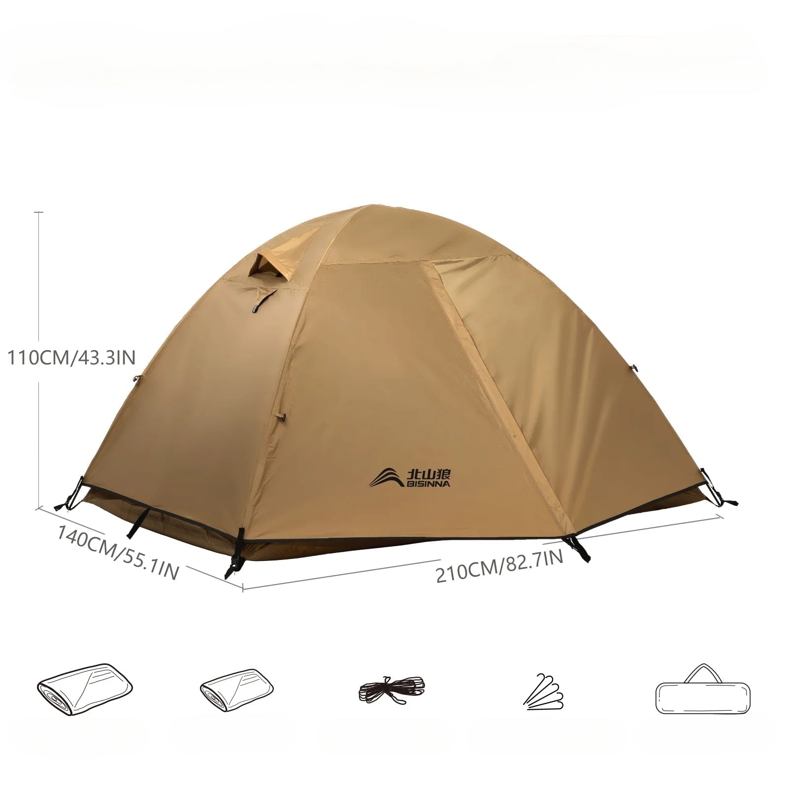 Tente bivouac 4 saisons haute qualité