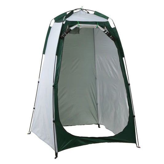 Tente de douche blanche et noir pliage camping