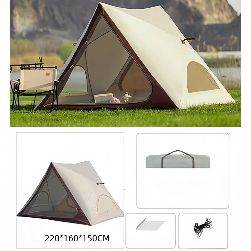 armature tente Tente de plage pop-up légère protection UV avec armature diagonale