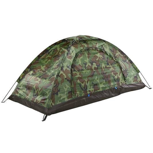 Tente militaire dôme camouflage étanche - 2 places