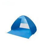 Tente de plage pare-soleil portable bleue - Vignette | Tente Univers