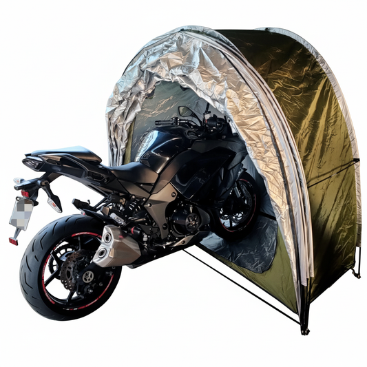 Tente pliante pour moto