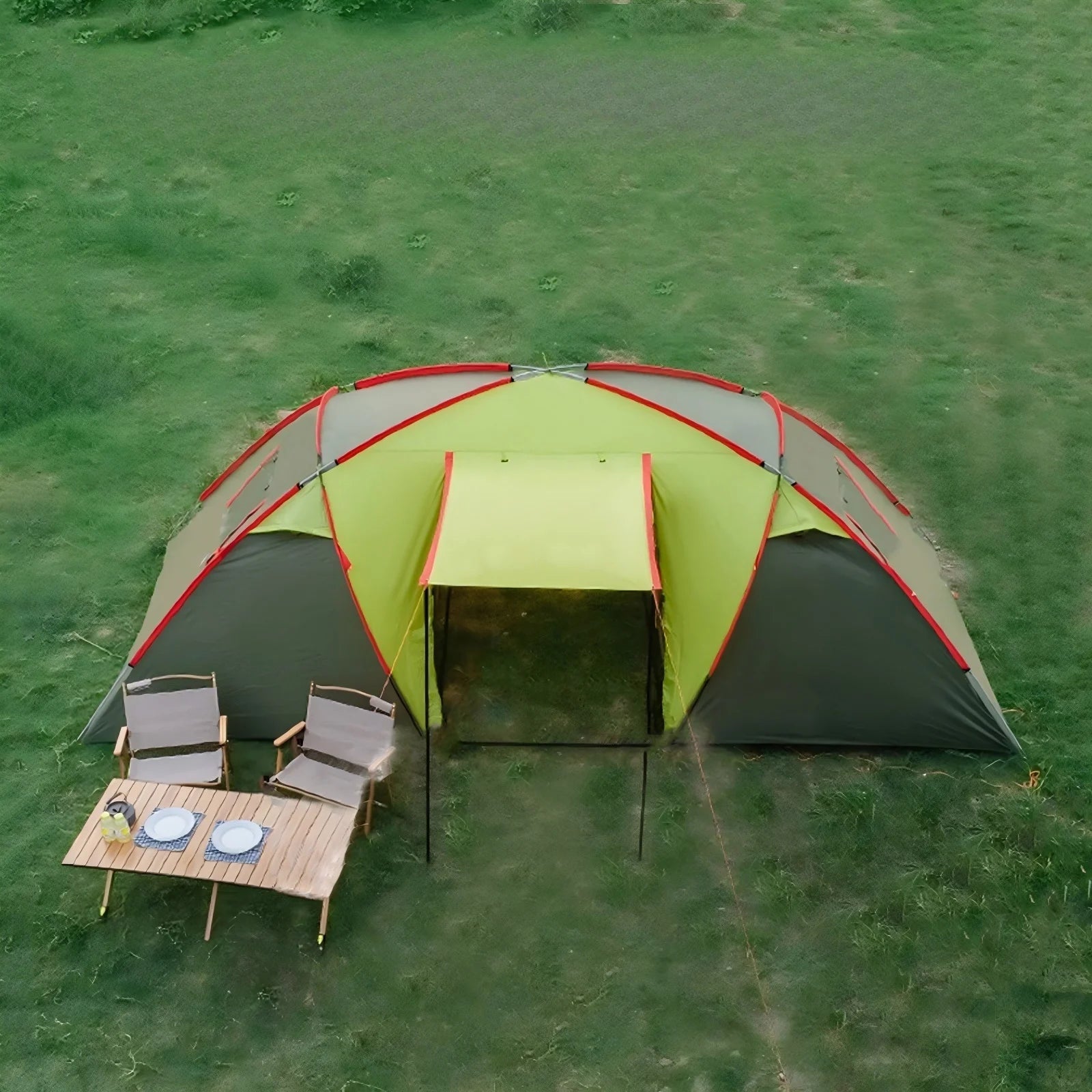 tente trekking Tente trekking familiale 4 saisons imperméable multi-pièces