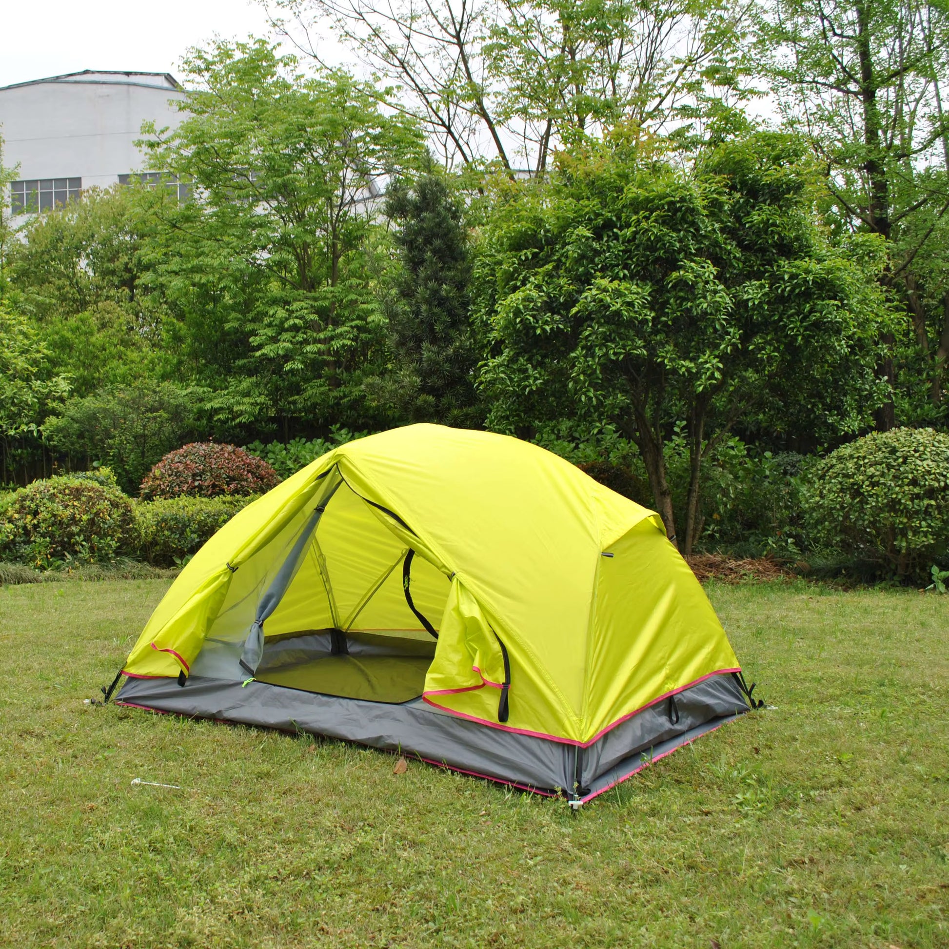 tente 2 place ultra légère Tente trekking ultralégère avec tapis de sol