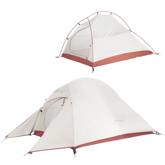 Tente trekking ultralégère pour camping et randonnée - 2 places