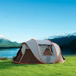 Tente tunnel à ouverture rapide, étanche, pop-up pour camping et bateau – 4/8 places - Vignette | Tente Univers