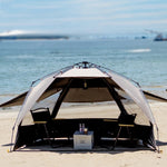 Tente de plage avec abri anti-UV - Vignette | Tente Univers